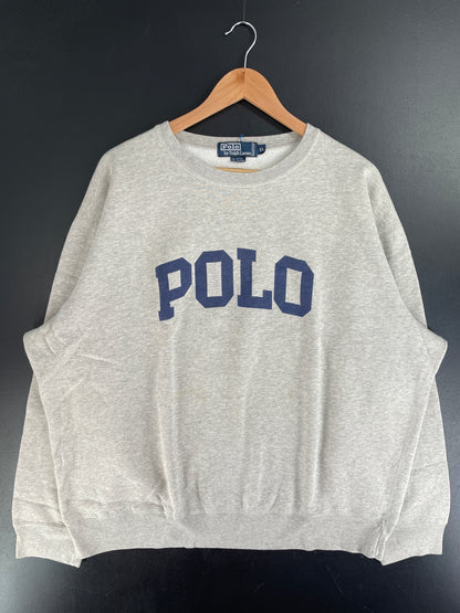 90's POLO RALPH LAUREN Size XL Vintage Sweat-Shirt  / F8265S