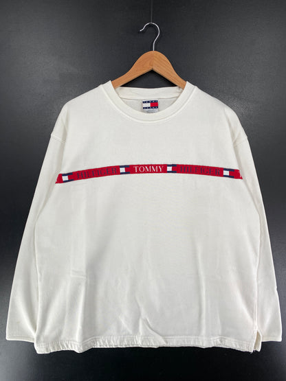 90's TOMMY JEANS Made in USA Size XL Vintage Sweat-Shirt / G5645S