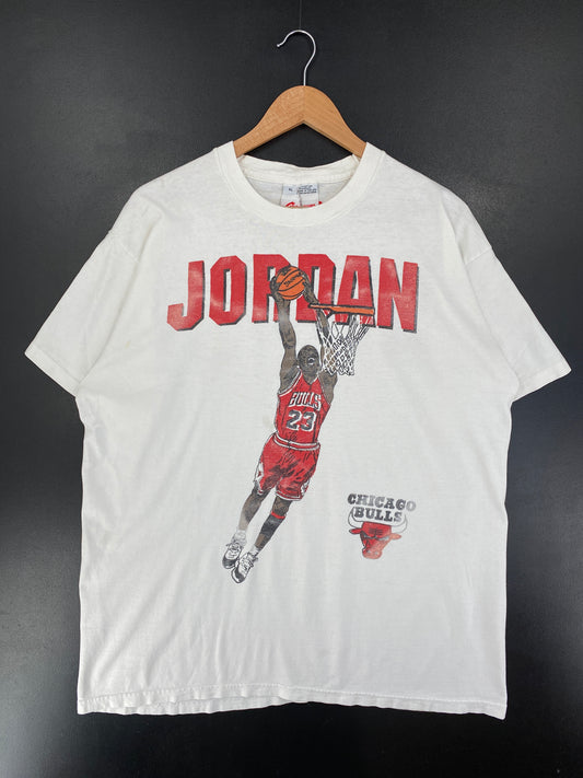 90’s JORDAN Made in USA Size XL Vintage NBA T-shirt / G1813T