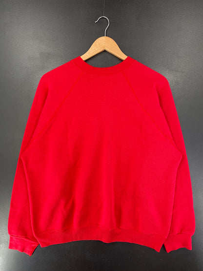 Early 90's BUDWEISER Made in USA Size L Sweat-shirt / G1828S