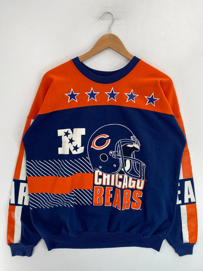 90's CHICAGO BEARS Made in USA Size XL Vintage NFL Sweat-Shirt/ G3942S