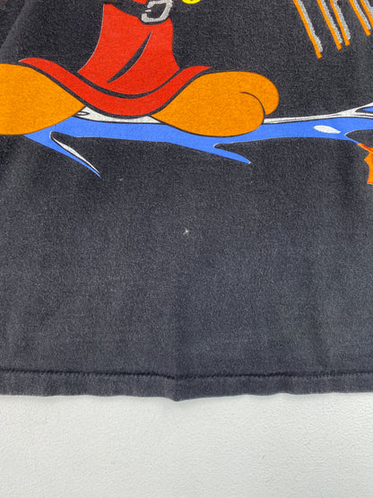 .90's LOONEY TUNES HALLOWEEN Size XL Vintage T- Shirt / G3950T