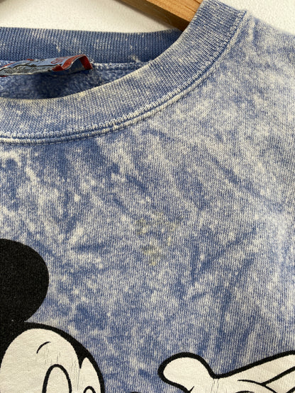 90's DISNEY MICKEY Made in USA Size One Size (Approx. XL) Vintage Sweat-shirt / G5716S
