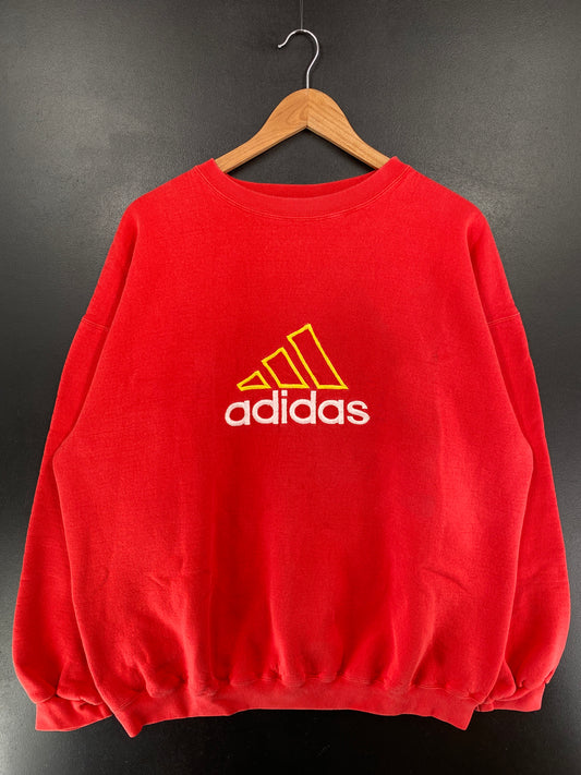90’s ADIDAS Made in USA Size XL Vintage Sweat-Shirt / G5742S