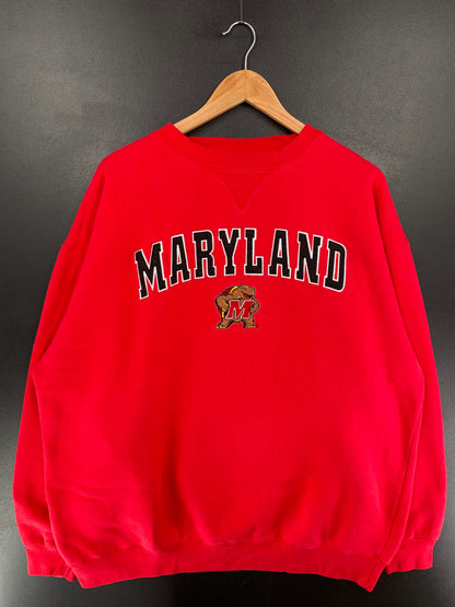 Vintage MARYLAND TERRAPINS Size XL College Sweat-Shirt / G5753S