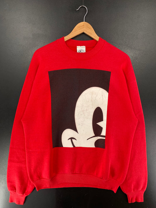 90's DISNEY MICKEY Made in USA Size XL Vintage Sweat-shirt / G5768S