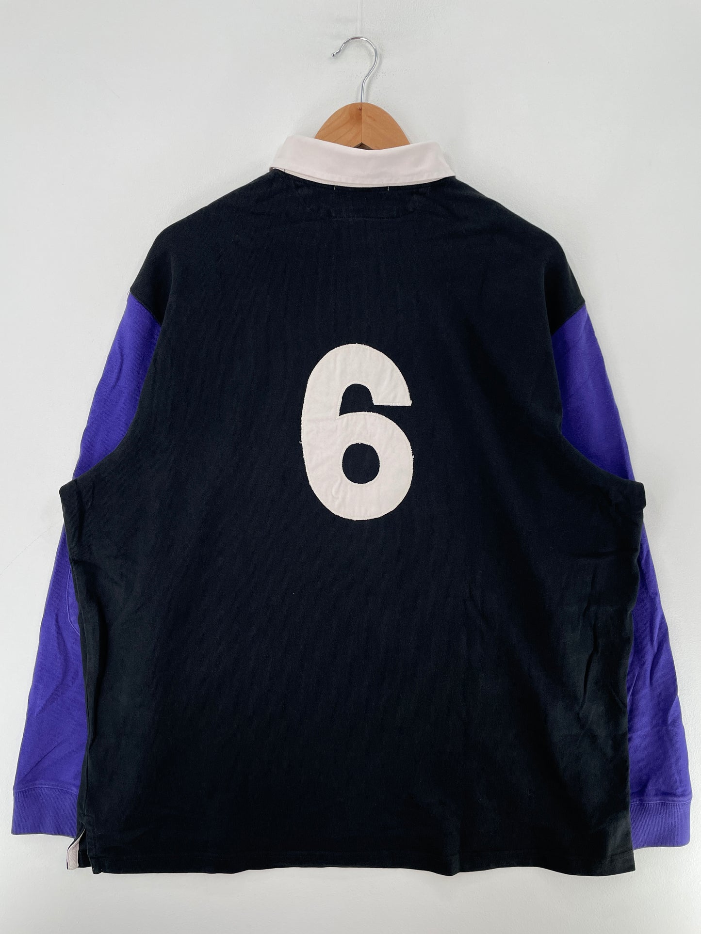 90's POLO RALPH LAUREN Size XL Vintage Rugby-Shirt / F8574R