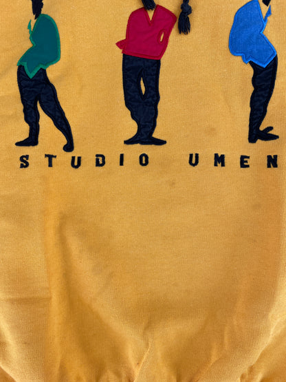 90’s STUDIO UMEN Size M Vintage Hoodie Sweat-shirt / F8576S