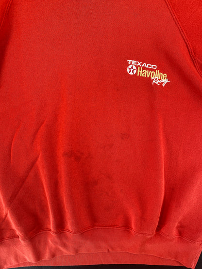 90’s TEXACO HAVOLINE RACING Made in USA Size XL Vintage Sweat-shirt / G5784S