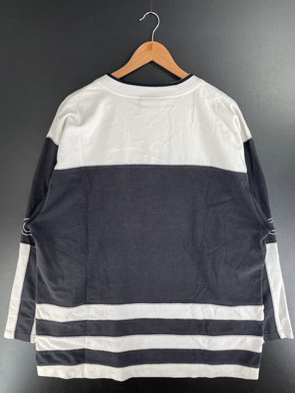 90's ADIDAS Size L Vintage Long sleeve T-shirt / F8584S