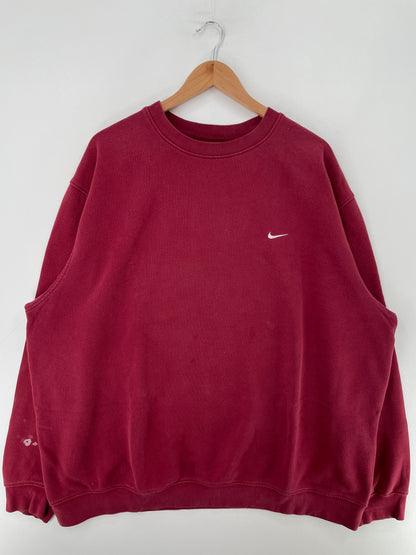 00’ NIKE MINI SWOOSH Size XXL Vintage Sweat-shirt / G4539S