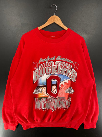 90’s OHIO STATE BUCKEYES Size No tag Approx. XL College Sweat-shirt / G5807S