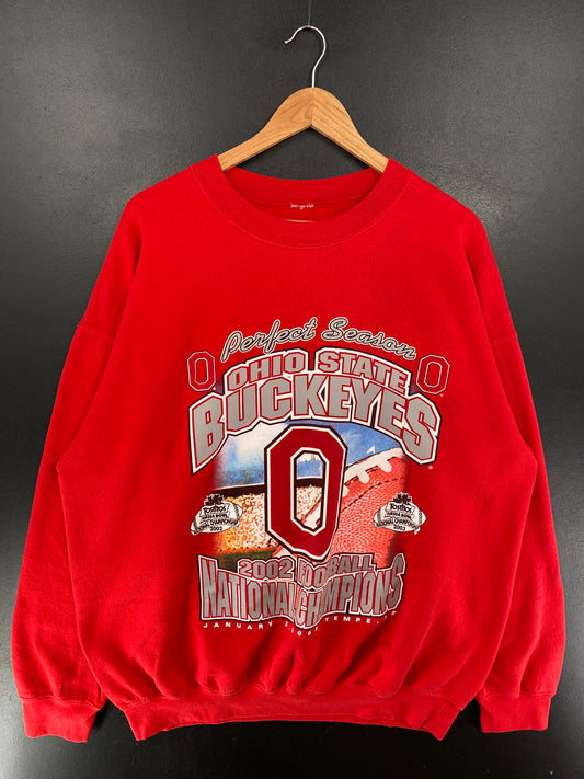 90’s OHIO STATE BUCKEYES Size No tag Approx. XL College Sweat-shirt / G5807S