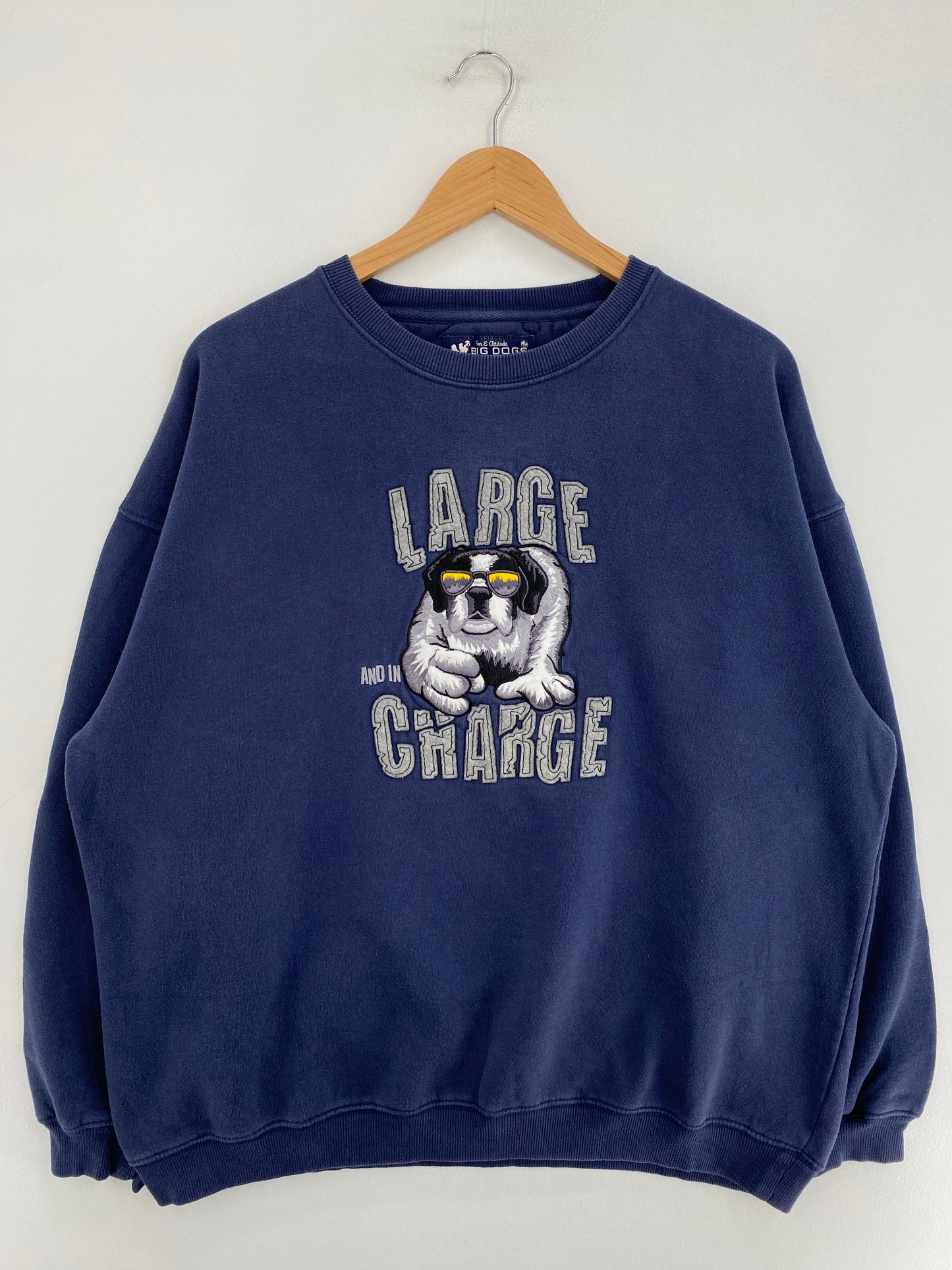 Vintage LARGE CHARGE Size Approx.L Sweat-shirt / G1947S