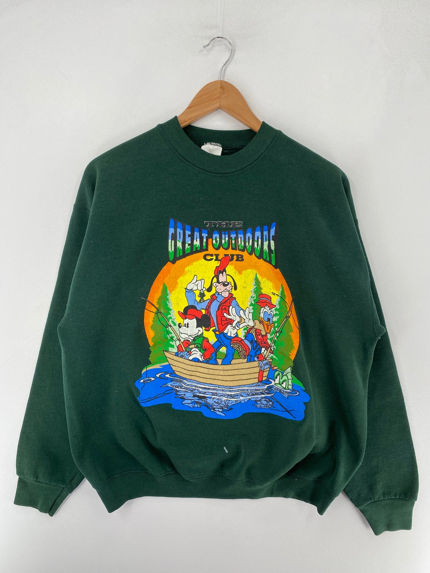 90's DISNEY FRIENDS Made in USA Size XL Vintage Sweat-shirt / F6765S