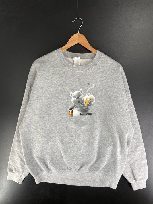 Vintage POOH Size XXL Disney Sweat-shirt / F6763S