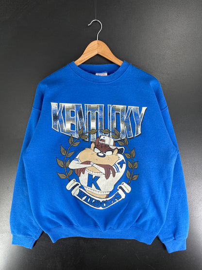 90's LOONEY TUNES x KENTUCKY WILDCATS Made in USA Size XL Vintage Sweat-shirt / F6761S