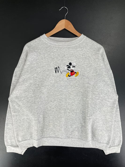 90's DISNEY MICKEY Made in USA Size XL Vintage Sweat-shirt / F8659S