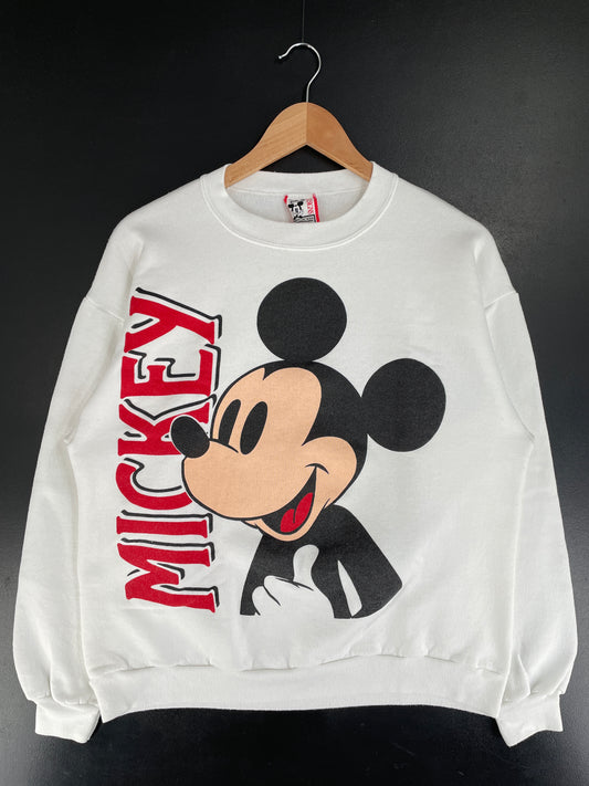 90's MICKEY Made in USA Size L Vintage Disney Sweat-shirt / G5909S
