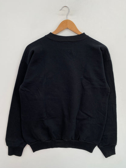 90's WOLF Made in USA Size L Vintage Animal Sweat-Shirt / G5859S