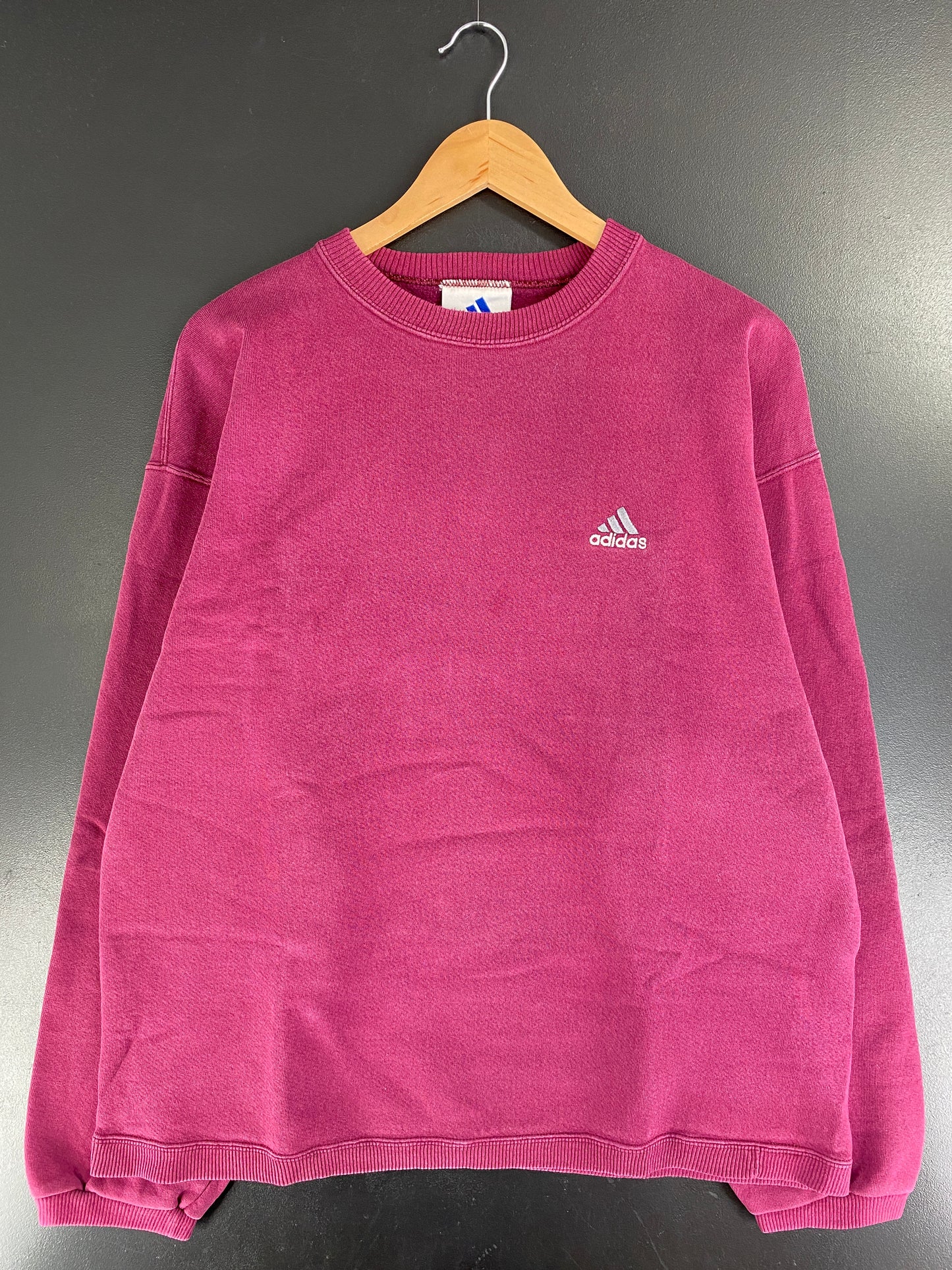 90’s ADIDAS Made in USA Size L Vintage Sweat-shirt / F8537S