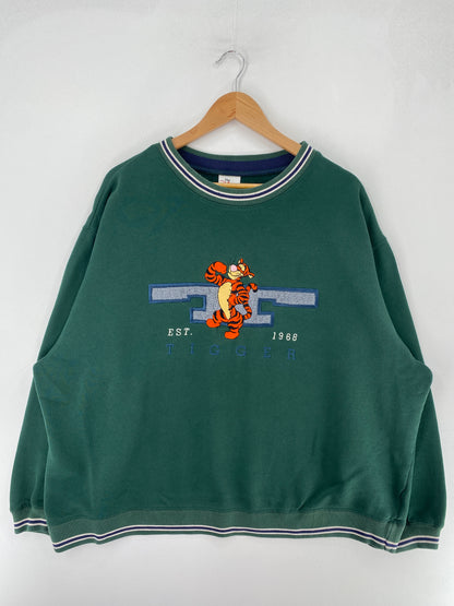 Vintage DISNEY TIGGER Size XL Sweat-shirt / F6803S