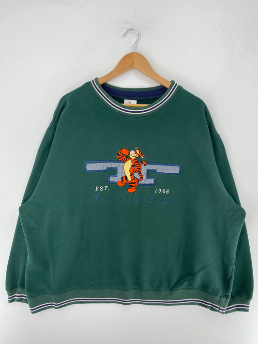 Vintage DISNEY TIGGER Size XL Sweat-shirt / F6803S