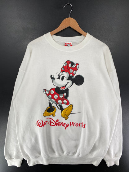 90’s DISNEY MINNE Made in USA Size XXL Vintage Sweat-shirt / G5907S
