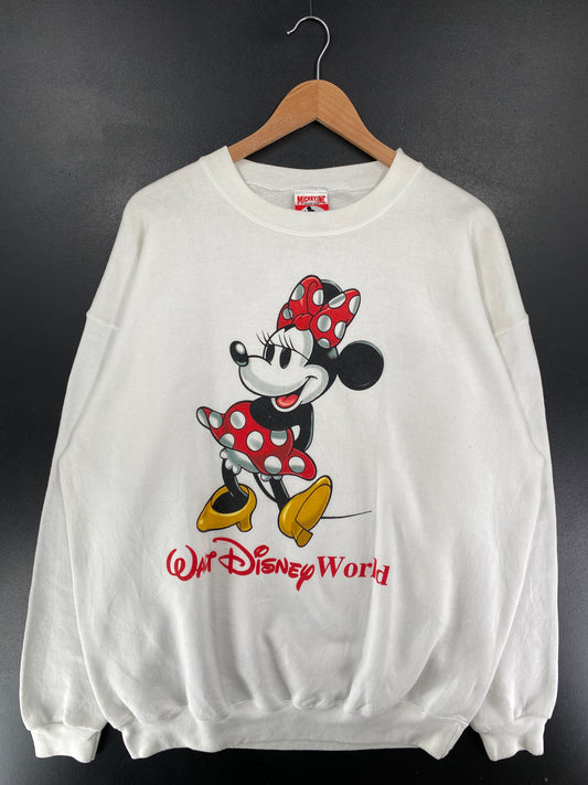 90’s DISNEY MINNE Made in USA Size XXL Vintage Sweat-shirt / G5907S