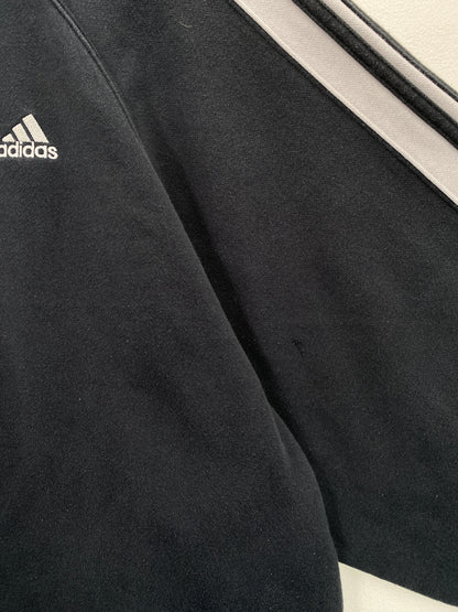 90’s ADIDAS Size XL Vintage Half Zip-up Sweat-Shirt / G7249S