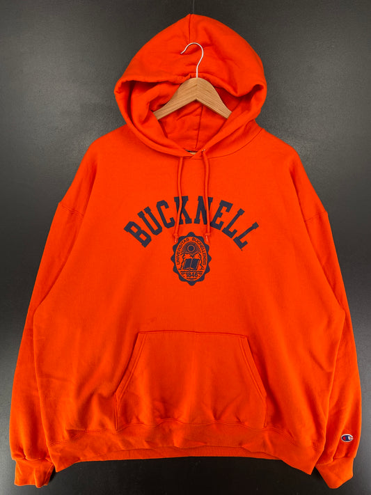 Vintage Champion x BUCKNELL Size XXL Vintage College Hoodie Sweat-shirt / G5962S