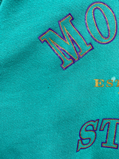 90’s MONTANA STATE Size No Tag (Approx.L) College Sweat-shirt / G5968S
