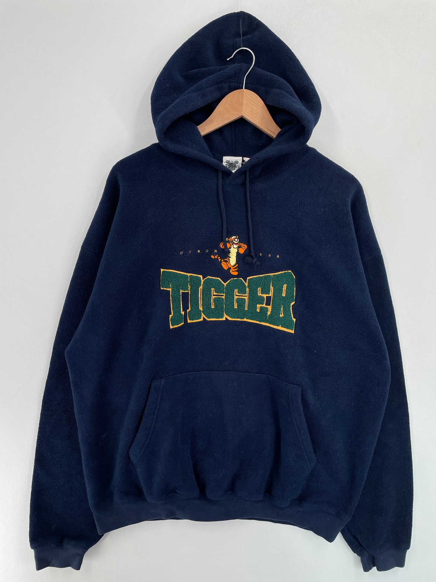 Vintage TIGGER Size L Disney Fleece Jacket / G4814F
