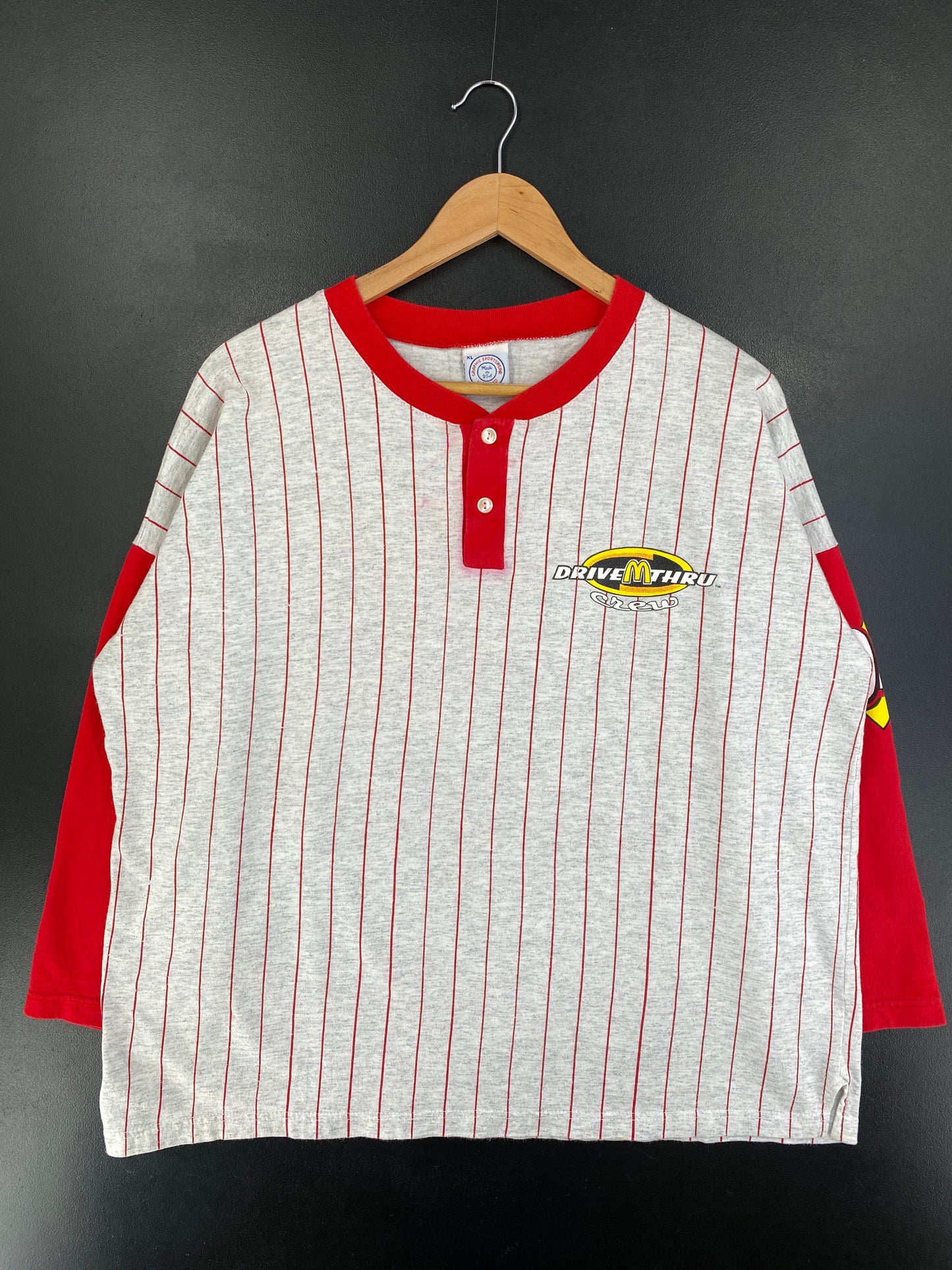 90’s MACDONALD'S ELLIOTT Made in USA Size XL Racing T-Shirt / G2112T