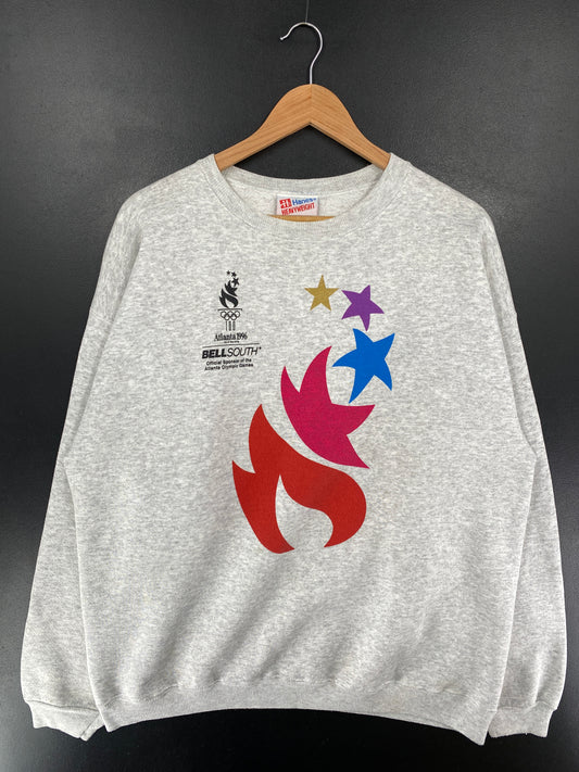 1996 ATLANTA OLYMPIC Size XL Vintage Sweat-shirt / G6011S