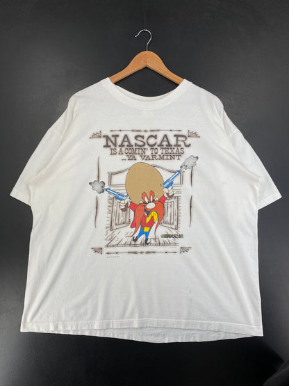 1997 NASCAR x LOONEY TUNES YOSEMITE Size XXL Vintage Racing T-Shirt / G2131T