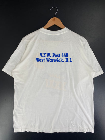80's SUPER BOWL Size XL Vintage NFL T-Shirt / G3313T