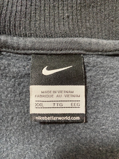 Vintage NIKE MCGILL TOOLEN CATHOLIC Size XXL Half Zip-up Sweat-shirt / G2140S
