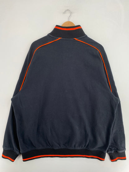Vintage NIKE MCGILL TOOLEN CATHOLIC Size XXL Half Zip-up Sweat-shirt / G2140S