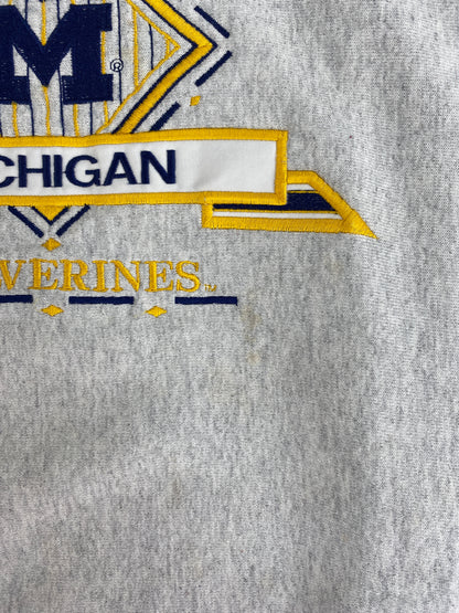 90's MICHIGAN WOLVERINES Made in USA Size XL Vintage College Sweat-shirt / F7995S