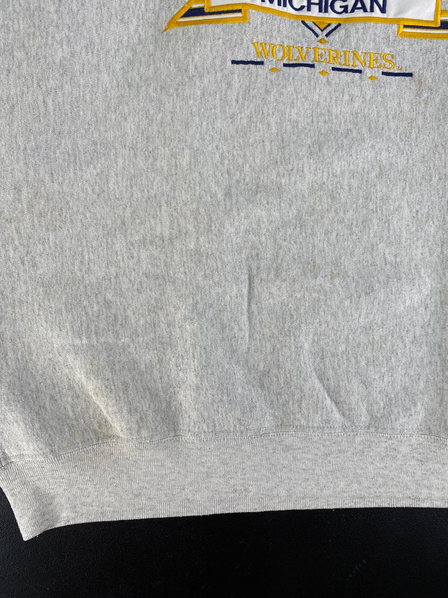 90's MICHIGAN WOLVERINES Made in USA Size XL Vintage College Sweat-shirt / F7995S