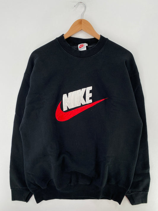 90's NIKE SILVER TAG BOOTLEG Made in USA Size XL Vintage Sweat-Shirt / F8013S