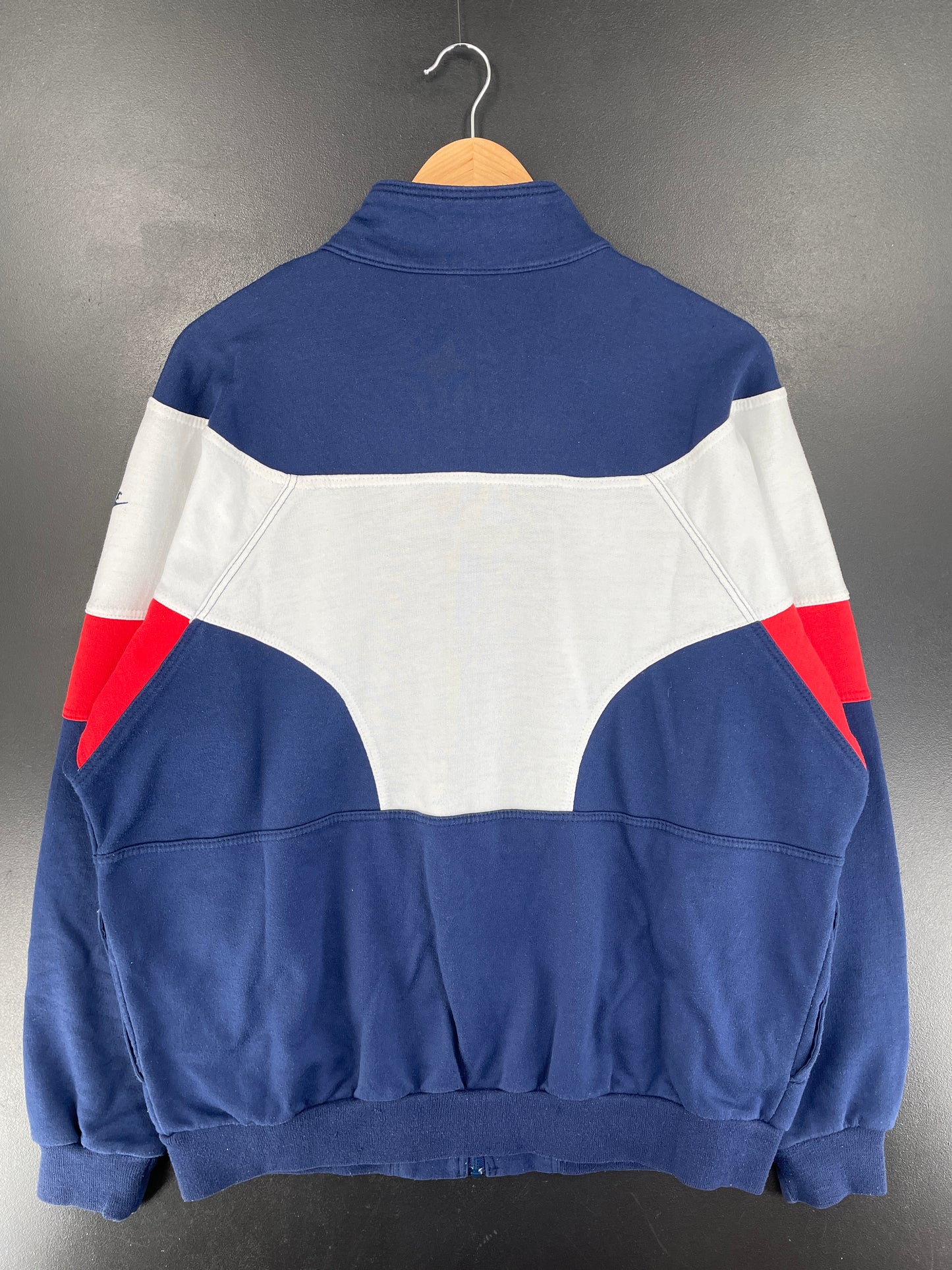 90's NIKE Silver Tag Size XL Vintage Zip up Sweat shirt / G4085S