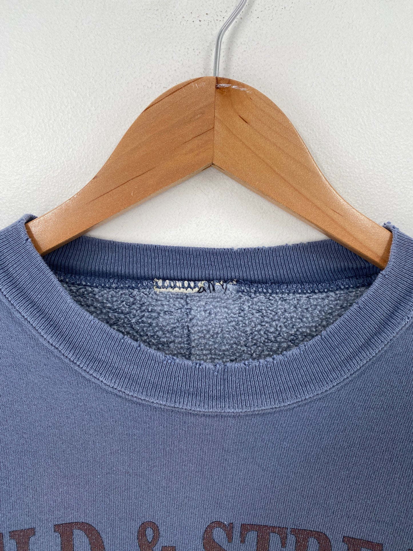 Vintage DEER Size No Tag (Approx.XL) Animal Sweat-Shirt / G6285S