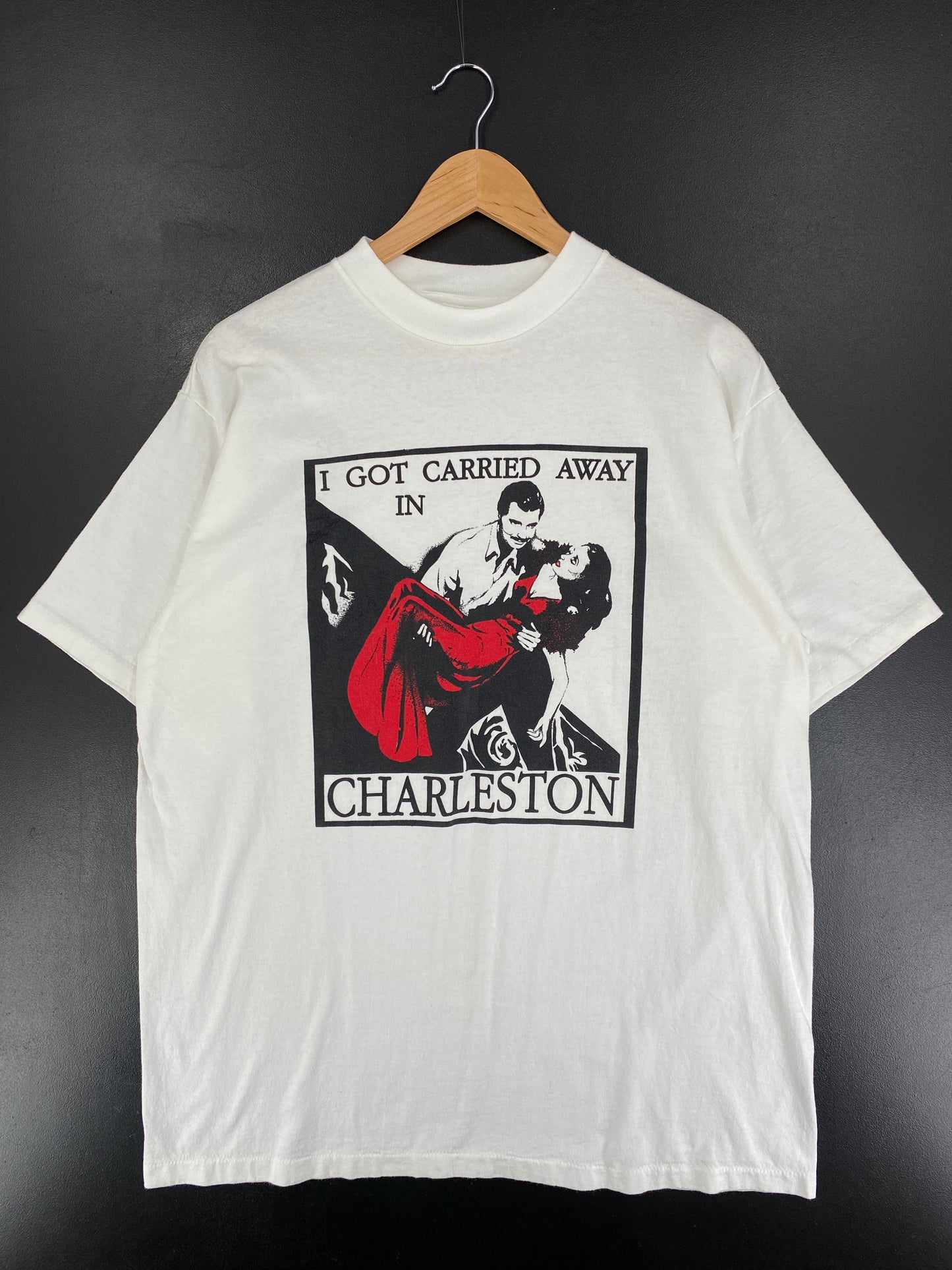 90's CHARLESTON Made in USA Size XL Vintage T-Shirt / G7007T