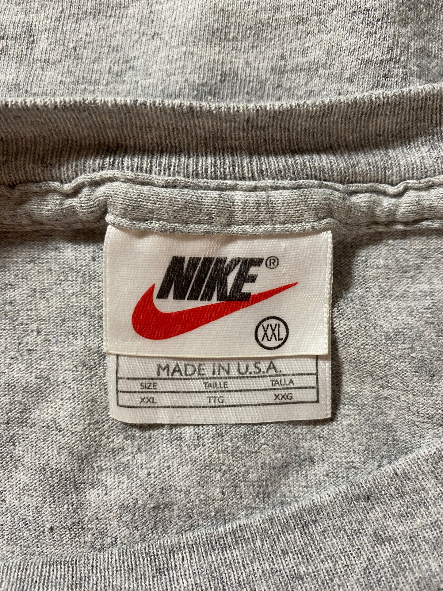 90’s NIKE JUST DO IT Made in USA Size XXL Vintage T-Shirts / G2282T