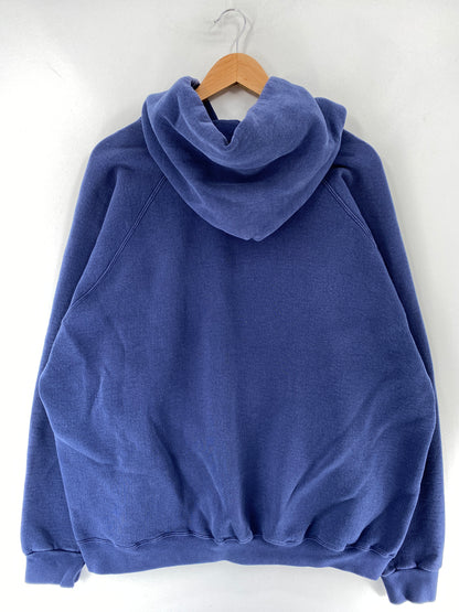 90's ADIDAS Made in USA Vintage Size XXL Hoodie Sweat-Shirt / F1029S