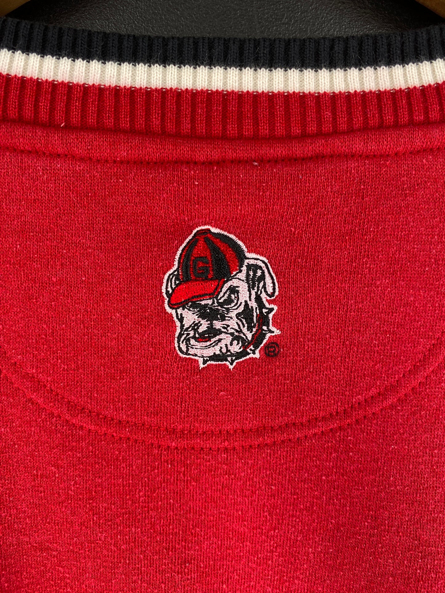 Vintage BULLDOGS GEORGIA Size XL College Sweat-Shirt / F1033S