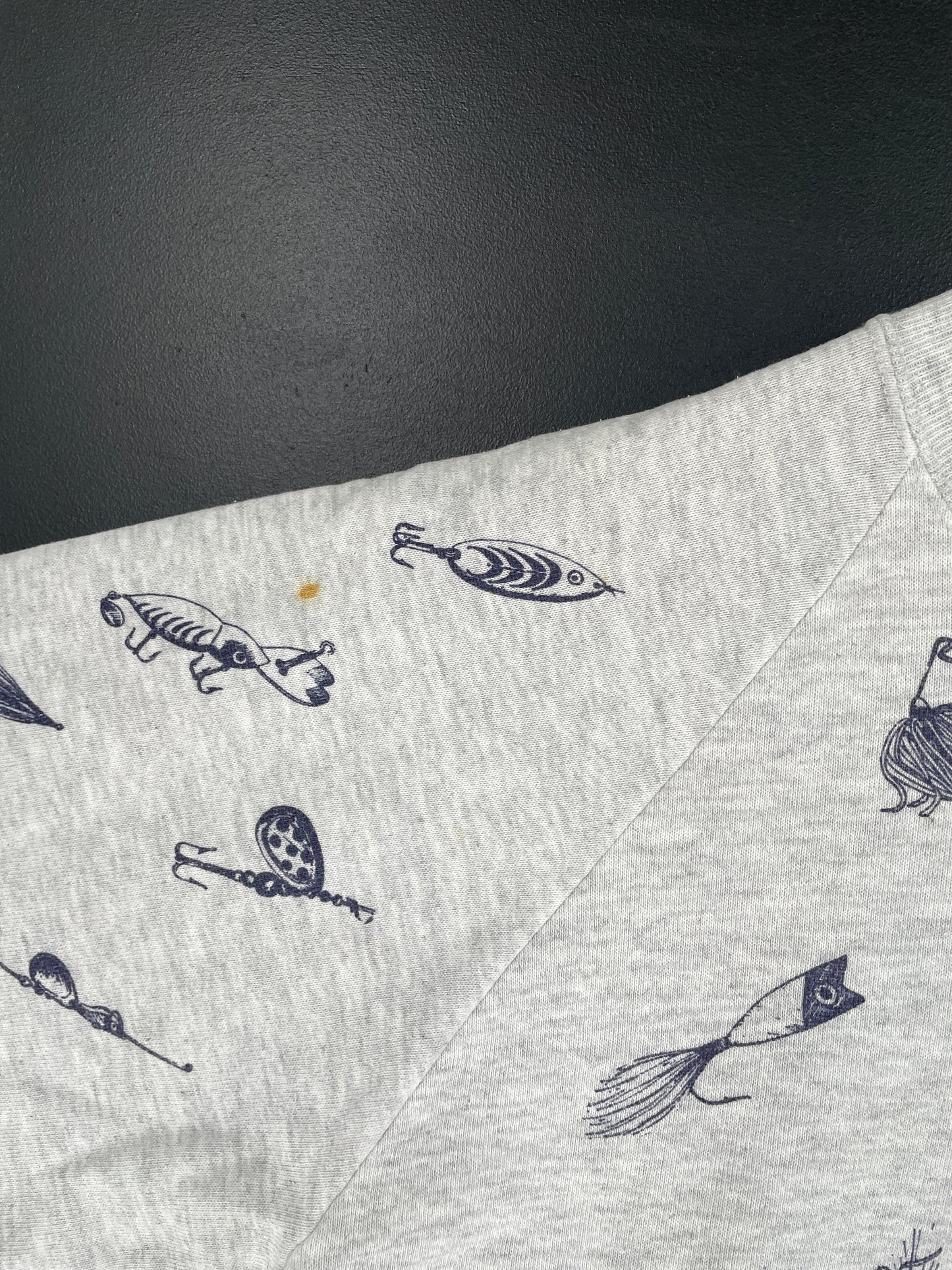 90's FISH Made in USA Size L Vintage Animal Sweat-shirt / F2882S