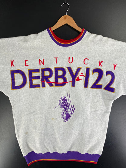 90’s KENTUCKY DURBY 122 Made in USA Size XL College Sweat-Shirt / G4220S